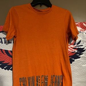 Calvin Klein boys short sleeve shirt L 14/16